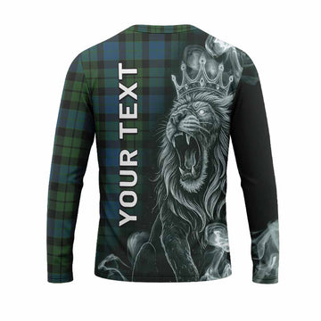 MacKay (McKay) Tartan Long Sleeve T-Shirt Roaring Lion Heritage