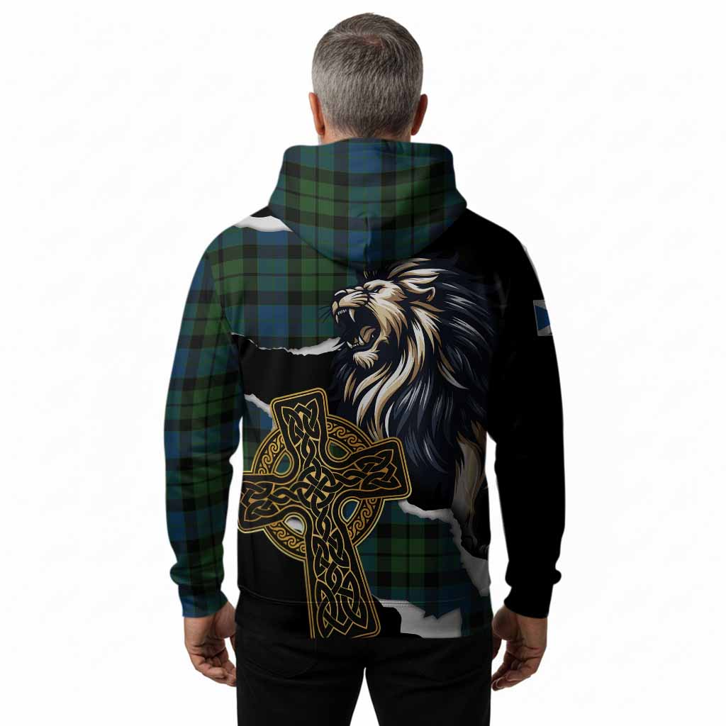 MacKay (McKay) Tartan Scottish Hoodie Lion Celtic Heritage