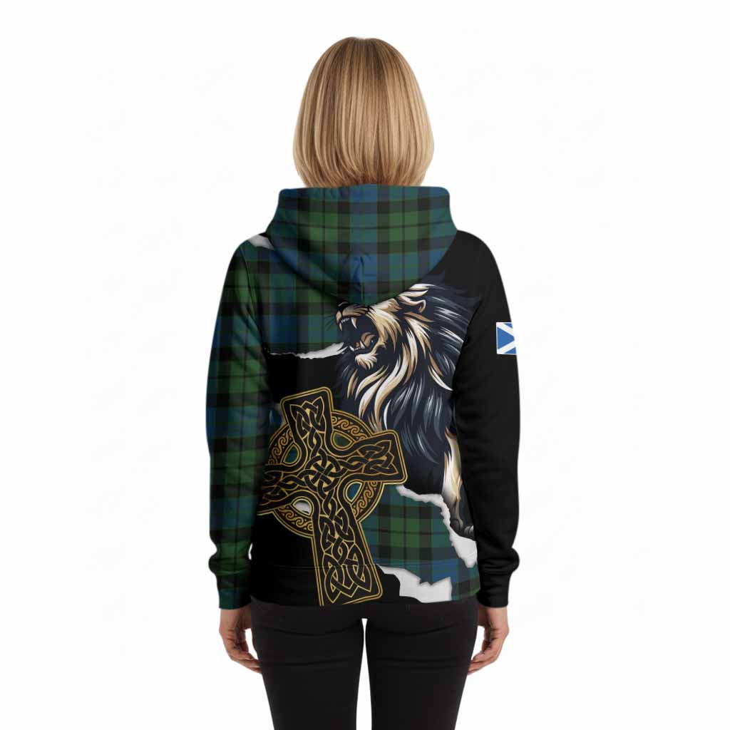 MacKay (McKay) Tartan Scottish Hoodie Lion Celtic Heritage