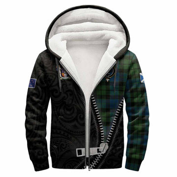 MacKay (McKay) Tartan Sherpa Hoodie New Zealand Pattern Unique Zipper Stylized