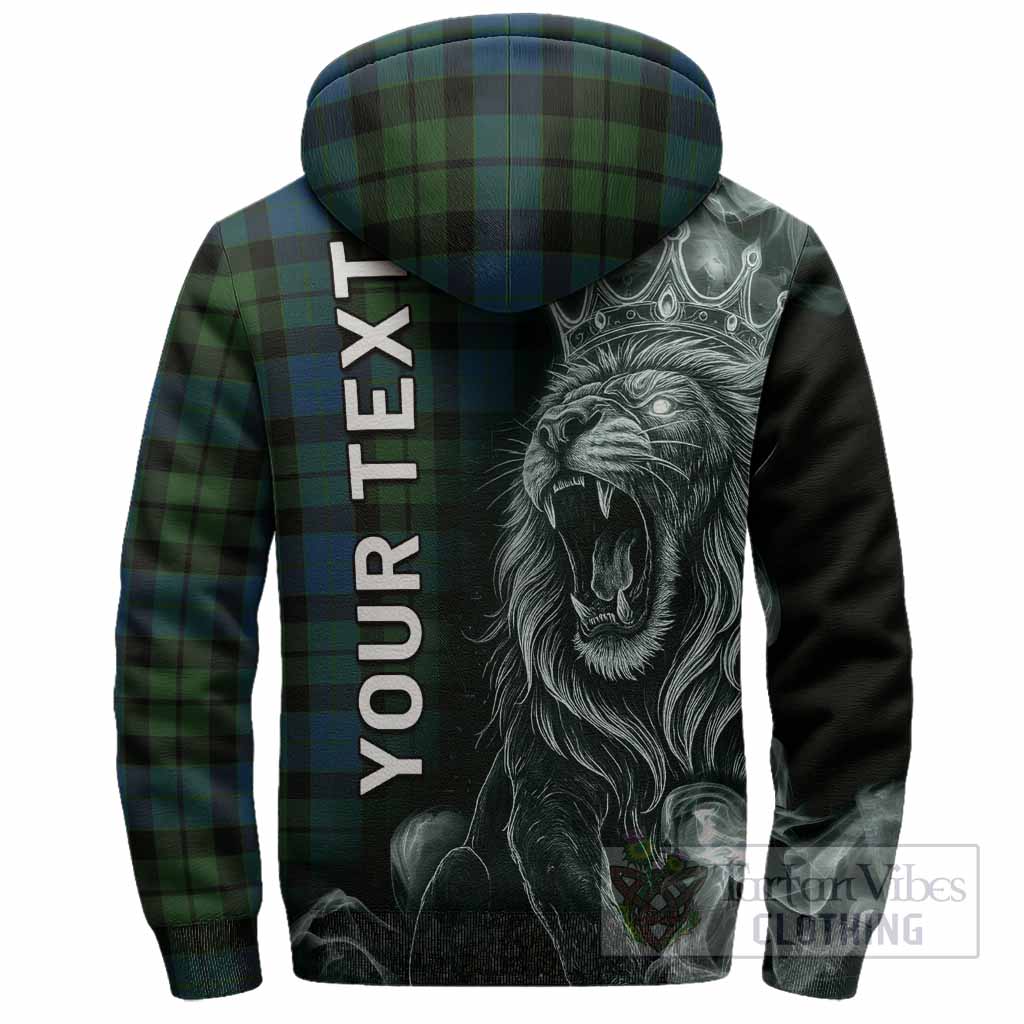 MacKay (McKay) Tartan Sherpa Hoodie Roaring Lion Heritage