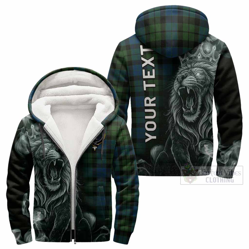 MacKay (McKay) Tartan Sherpa Hoodie Roaring Lion Heritage