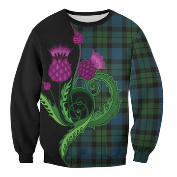 MacKay (McKay) Tartan Sweatshirt Traditional Scottish Thistle