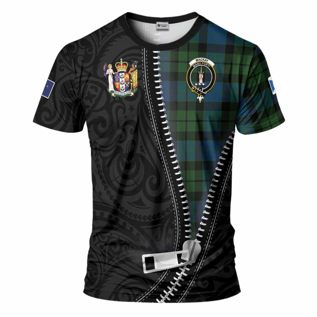 MacKay (McKay) Tartan T-Shirt New Zealand Pattern Unique Zipper Stylized