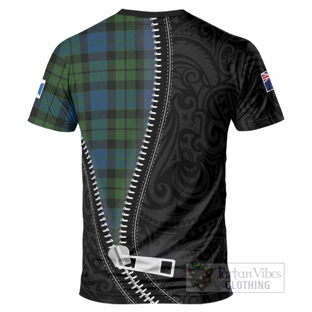 MacKay (McKay) Tartan T-Shirt New Zealand Pattern Unique Zipper Stylized