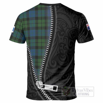 MacKay (McKay) Tartan T-Shirt New Zealand Pattern Unique Zipper Stylized