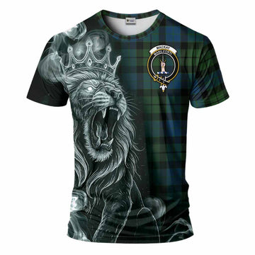MacKay (McKay) Tartan T-Shirt Roaring Lion Heritage
