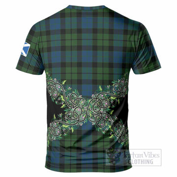 MacKay (McKay) Tartan T-Shirt Thistle Scottish Spirit