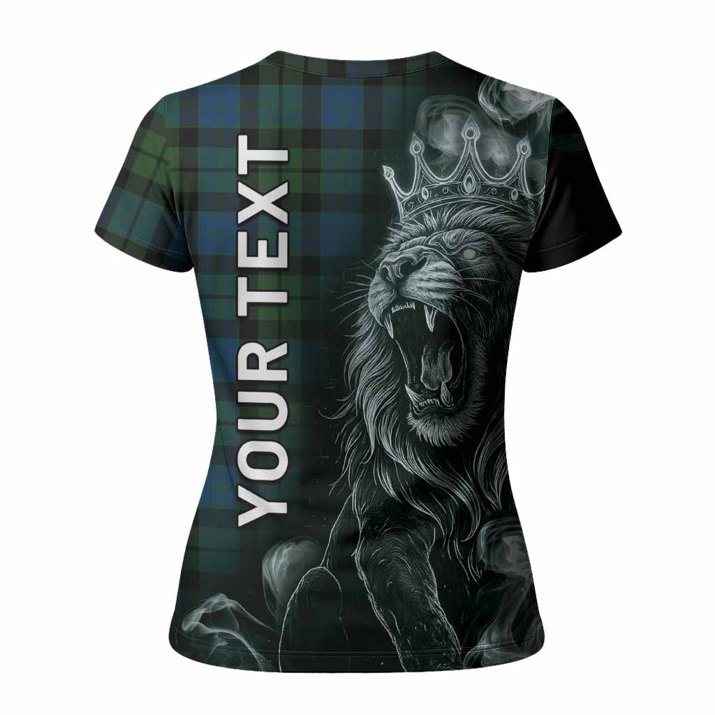 MacKay (McKay) Tartan Women T shirt Roaring Lion Heritage