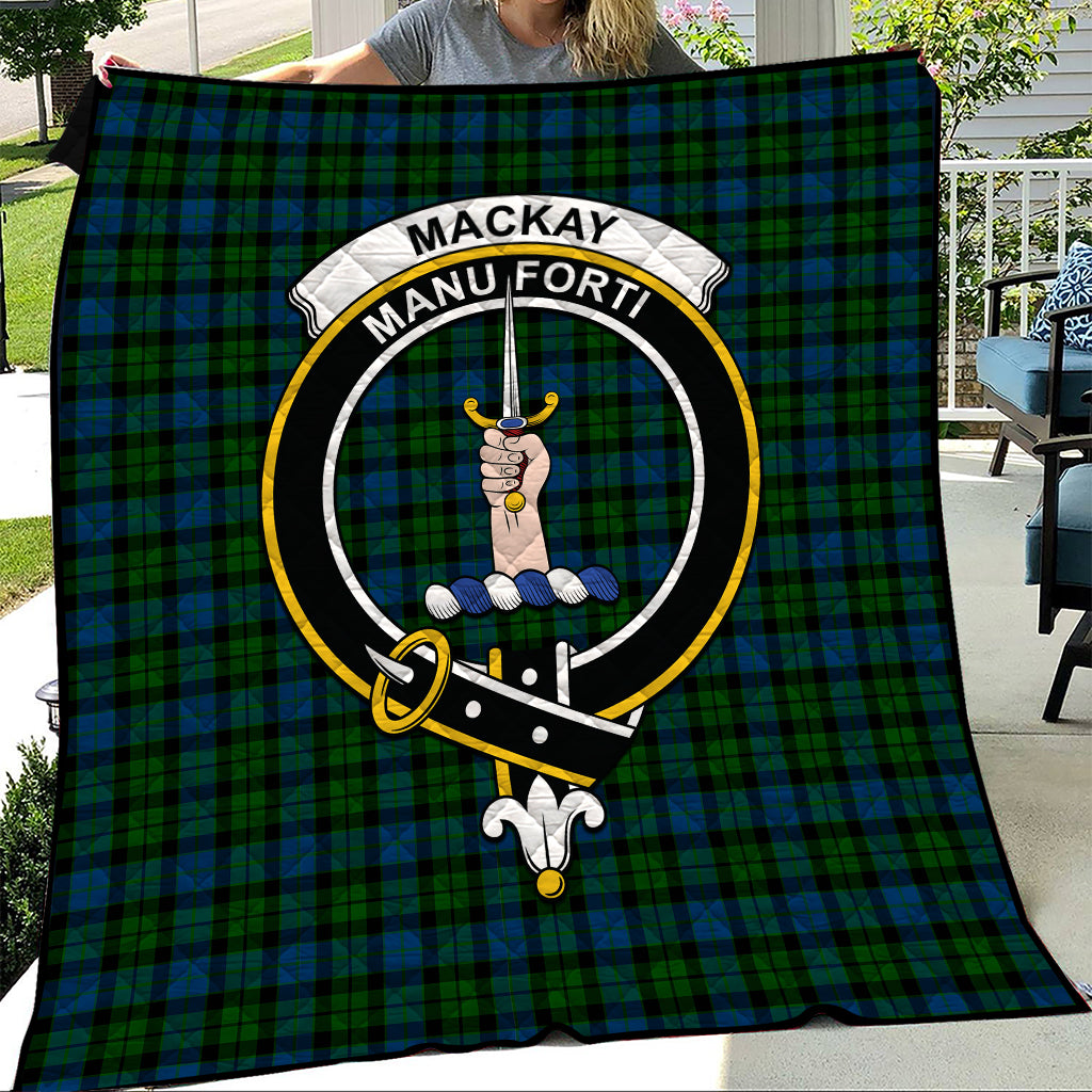 mackay-modern-tartan-quilt-with-family-crest