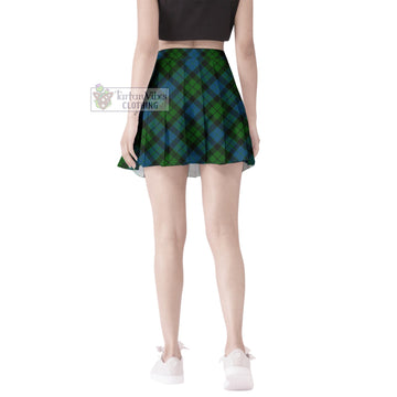 MacKay Modern Tartan Women's Plated Mini Skirt