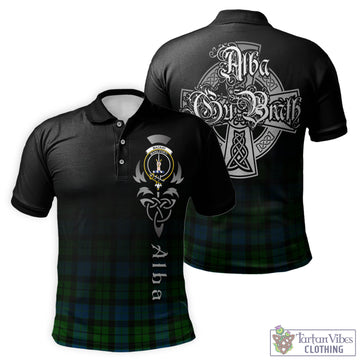 MacKay (McKay) Tartan Polo Shirt Featuring Alba Gu Brath Family Crest Celtic Inspired