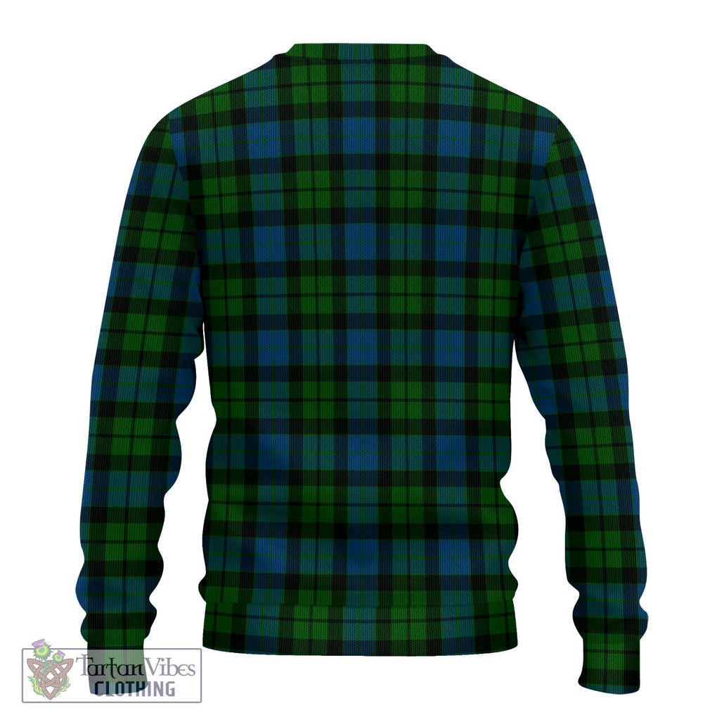 MacKay (McKay) Tartan Knitted Sweater with Family Crest DNA In Me Style - Tartanvibesclothing Shop
