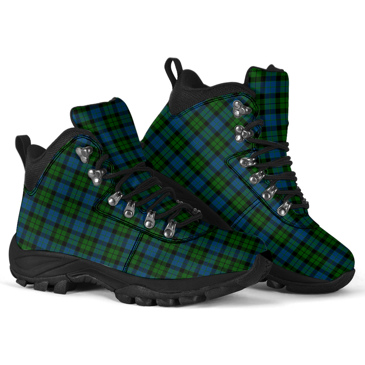 MacKay Modern Tartan Alpine Boots - Tartanvibesclothing