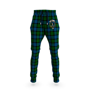 MacKay (McKay) Tartan Joggers Pants with Family Crest