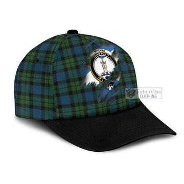 MacKay Modern Tartan Classic Cap with Family Crest In Me Style