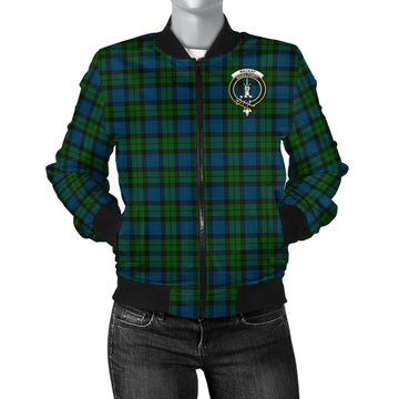 MacKay (McKay) Tartan Bomber Jacket with Family Crest