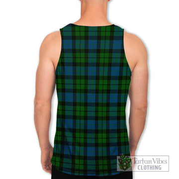 MacKay (McKay) Tartan Men's Tank Top with Family Crest DNA In Me Style - Tartanvibesclothing Shop