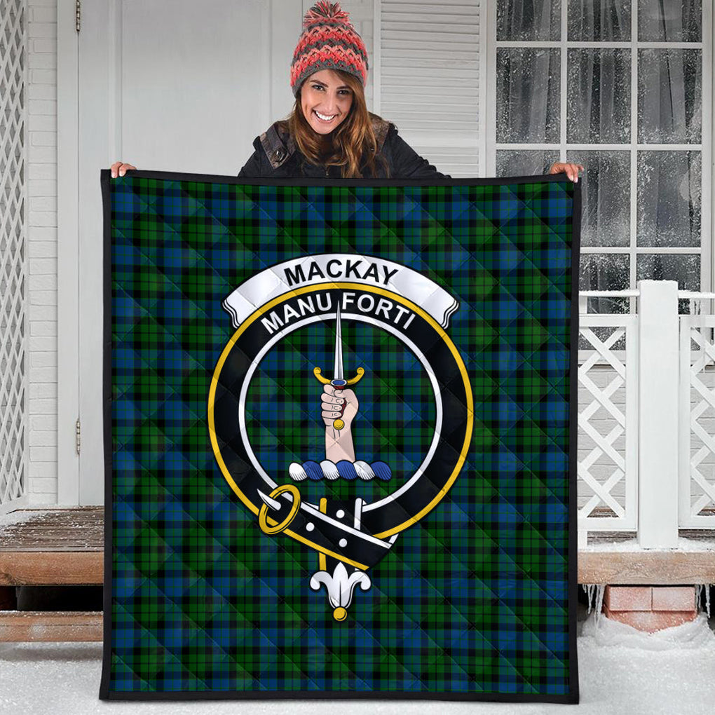 mackay-modern-tartan-quilt-with-family-crest