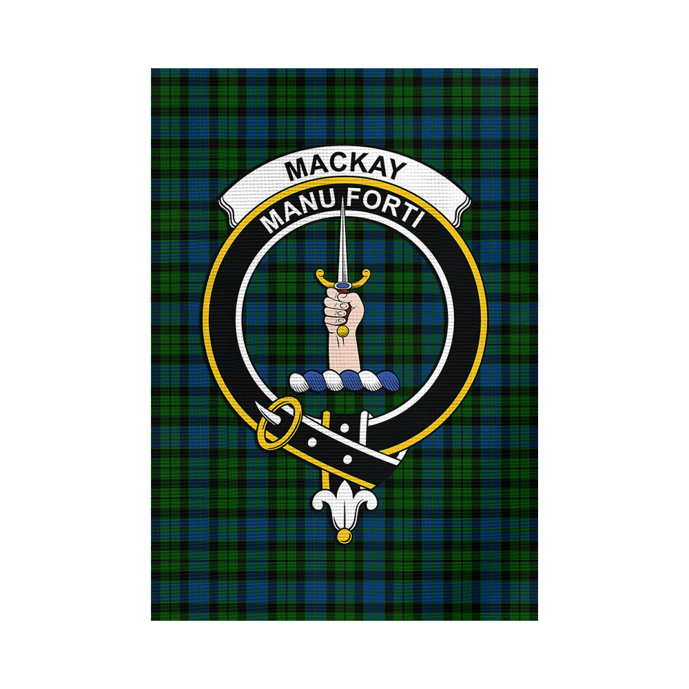 MacKay (McKay) Tartan Flag with Family Crest - Tartan Vibes Clothing