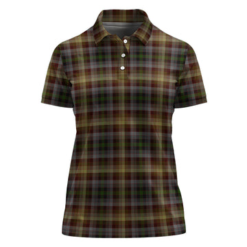 MacKay of Strathnaver Tartan Polo Shirt For Women