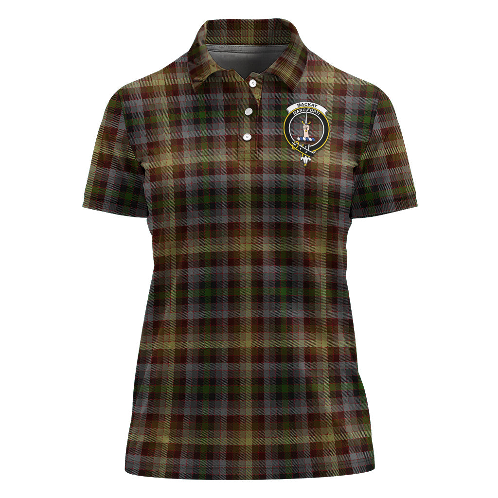 mackay-of-strathnaver-tartan-polo-shirt-with-family-crest-for-women