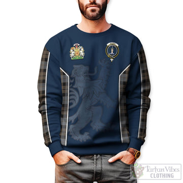 MacKay Weathered Tartan Sweater with Family Crest and Lion Rampant Vibes Sport Style