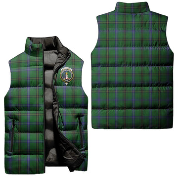 MacKendrick (McKendrick) Tartan Sleeveless Puffer Jacket with Family Crest Unisex - Tartan Vibes Clothing