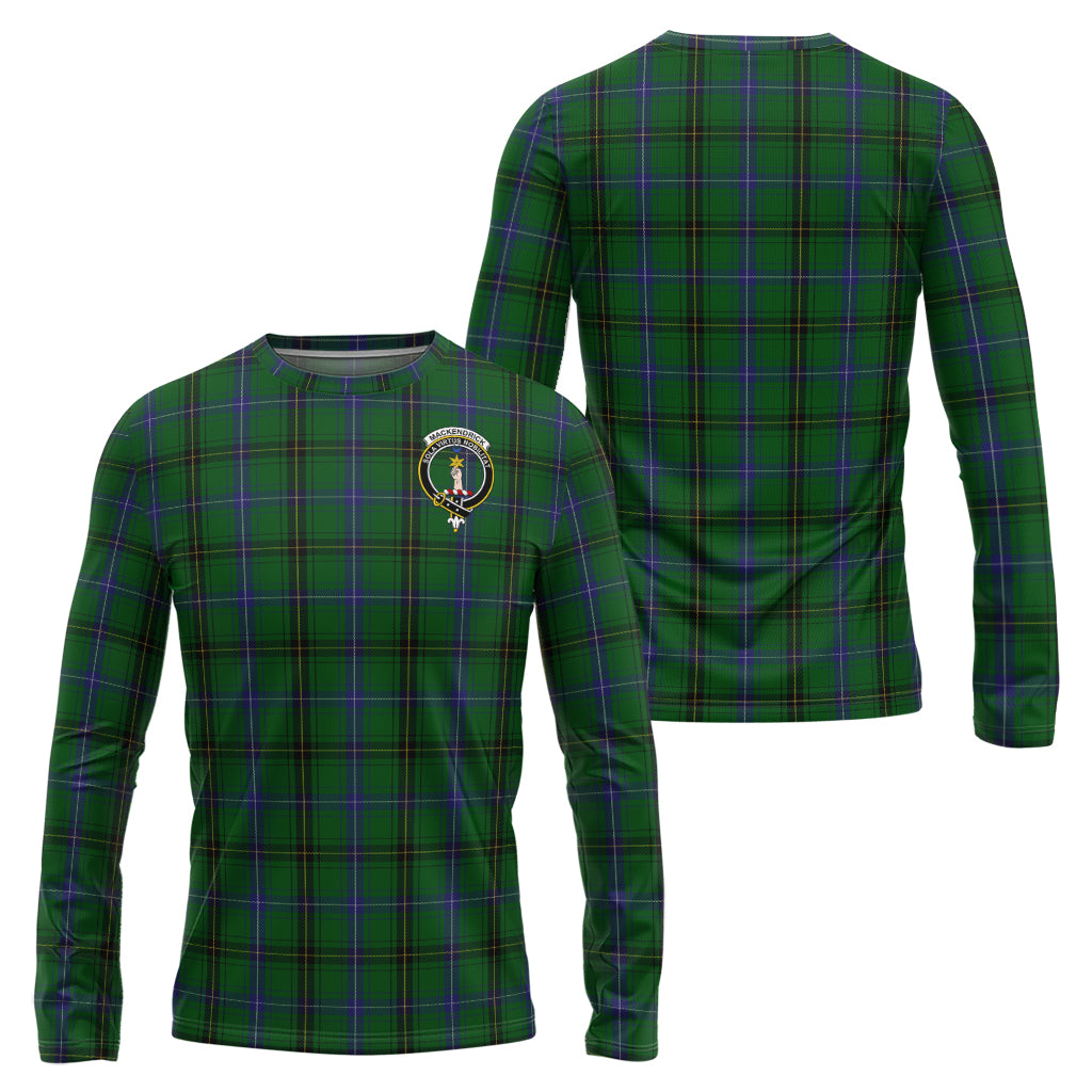 MacKendrick (McKendrick) Tartan Long Sleeve T-Shirt with Family Crest Unisex - Tartan Vibes Clothing