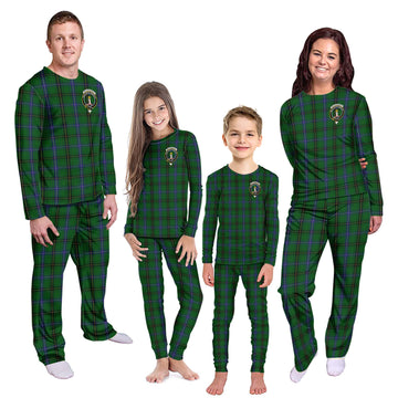 MacKendrick (McKendrick) Tartan Pajamas Family Set with Family Crest Kid - Tartan Vibes Clothing