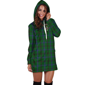 MacKendrick (McKendrick) Tartan Hoodie Dress with Family Crest - Tartan Vibes Clothing