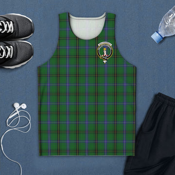 MacKendrick (McKendrick) Tartan Mens Tank Top with Family Crest 5XL - Tartan Vibes Clothing