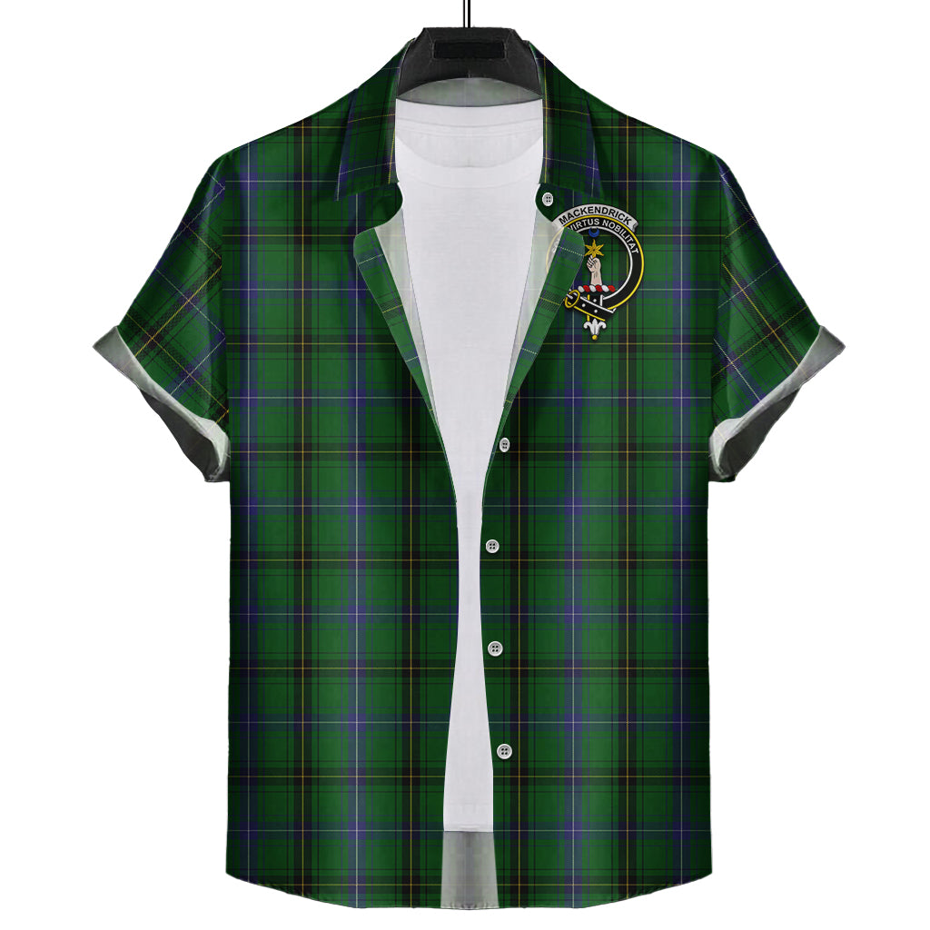 MacKendrick (McKendrick) Tartan Hawaiian Shirt with Family Crest Kid - Tartan Vibes Clothing