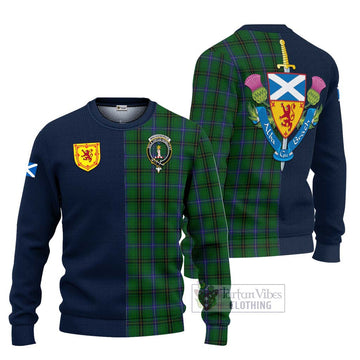 MacKendrick (McKendrick) Tartan Ugly Sweater Alba with Scottish Lion Royal Arm Half Style Unisex - Tartan Vibes Clothing