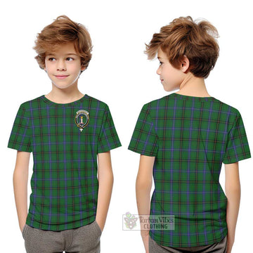MacKendrick (McKendrick) Tartan Kid T-Shirt with Family Crest Youth XL Size14 - Tartan Vibes Clothing