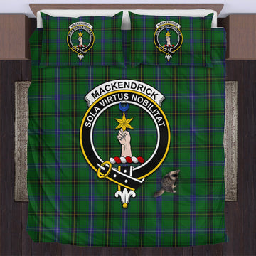MacKendrick (McKendrick) Tartan Bedding Set with Family Crest US Bedding Set - Tartan Vibes Clothing
