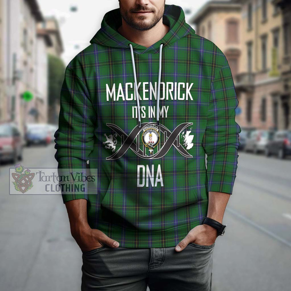 MacKendrick (McKendrick) Tartan Hoodie with Family Crest DNA In Me Style Pullover Hoodie - Tartan Vibes Clothing