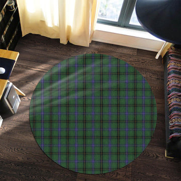 MacKendrick (McKendrick) Tartan Round Rug Premium Round Rug - Tartan Vibes Clothing