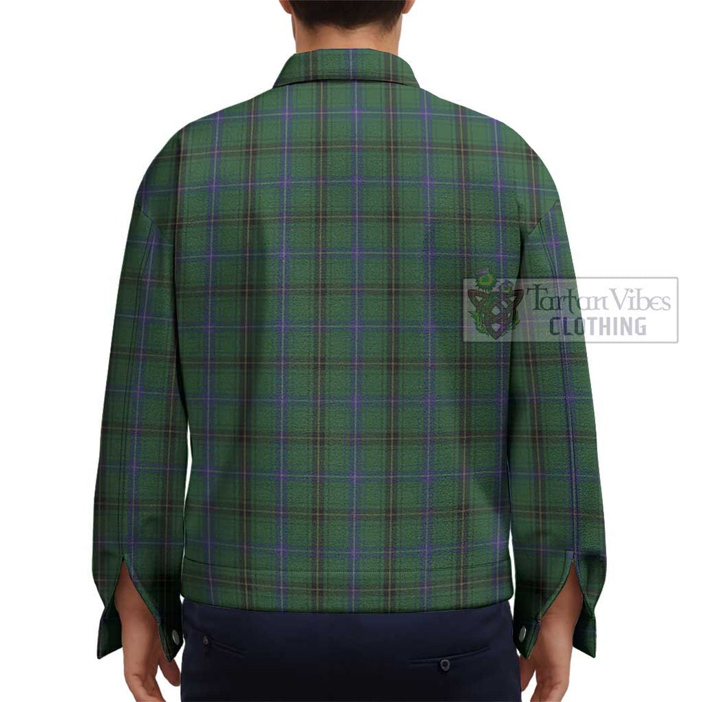 MacKendrick (McKendrick) Tartan Unisex Lapel Cotton Jacket - Tartan Vibes Clothing