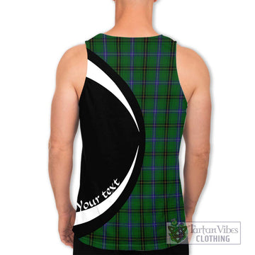 MacKendrick (McKendrick) Tartan Men's Tank Top with Family Crest Circle Style - Tartan Vibes Clothing