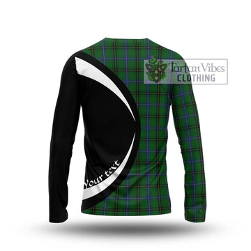 MacKendrick (McKendrick) Tartan Long Sleeve T-Shirt with Family Crest Circle Style - Tartan Vibes Clothing