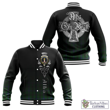 MacKendrick (McKendrick) Tartan Baseball Jacket Featuring Alba Gu Brath Family Crest Celtic Inspired - Tartan Vibes Clothing