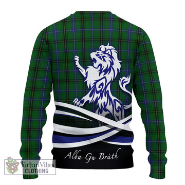 MacKendrick (McKendrick) Tartan Ugly Sweater with Alba Gu Brath Regal Lion Emblem - Tartan Vibes Clothing