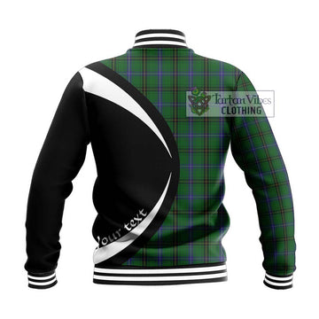 MacKendrick (McKendrick) Tartan Baseball Jacket with Family Crest Circle Style - Tartan Vibes Clothing