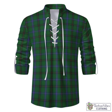 MacKendrick (McKendrick) Tartan Men's Scottish Traditional Jacobite Ghillie Kilt Shirt - Tartan Vibes Clothing