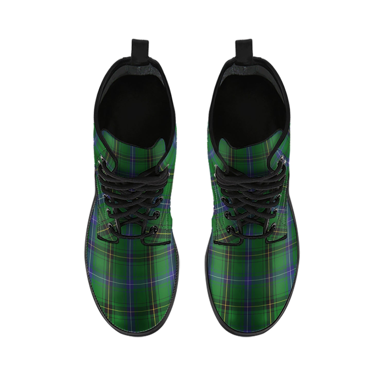 MacKendrick (McKendrick) Tartan Leather Boots - Tartan Vibes Clothing