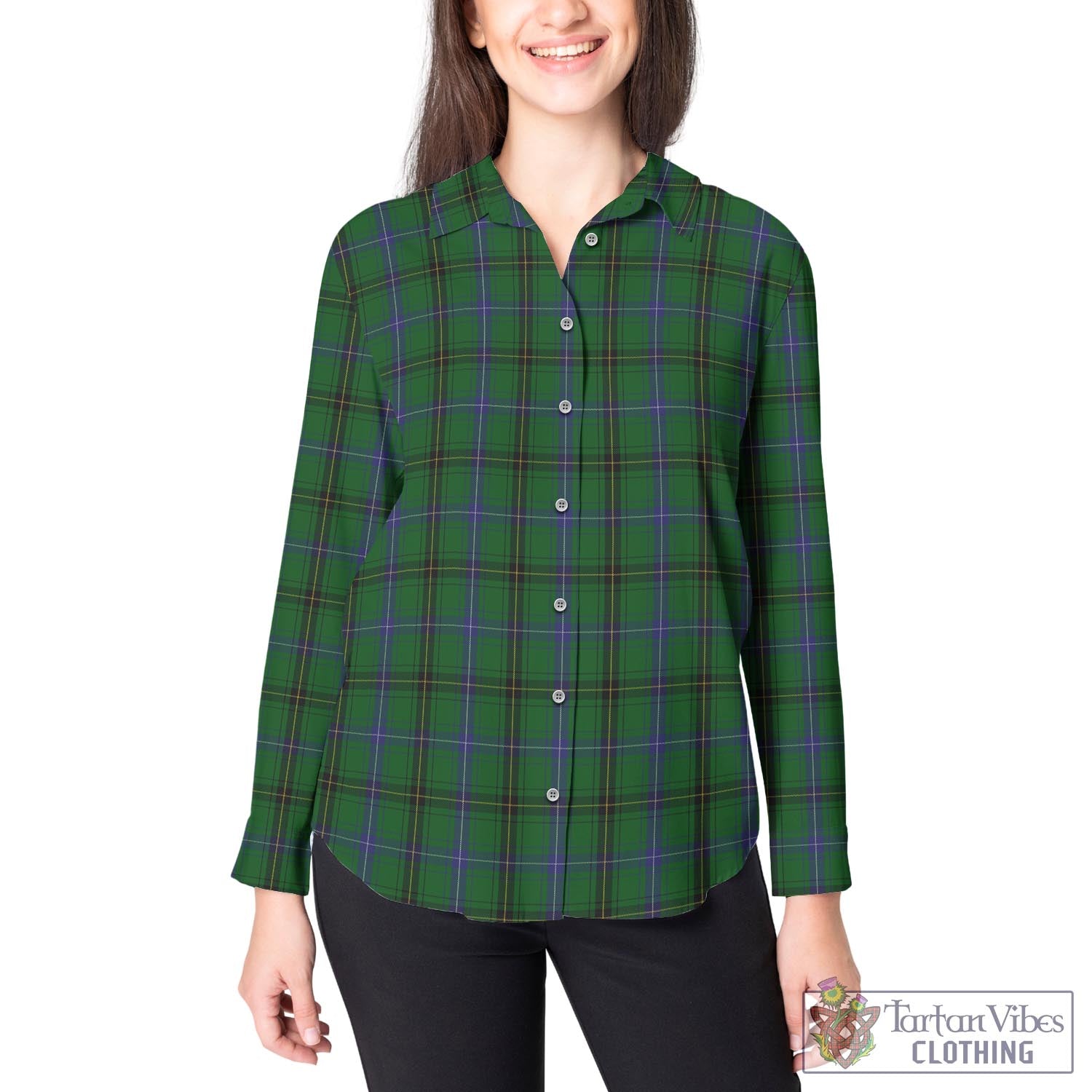 MacKendrick (McKendrick) Tartan Women's Casual Shirt - Tartan Vibes Clothing
