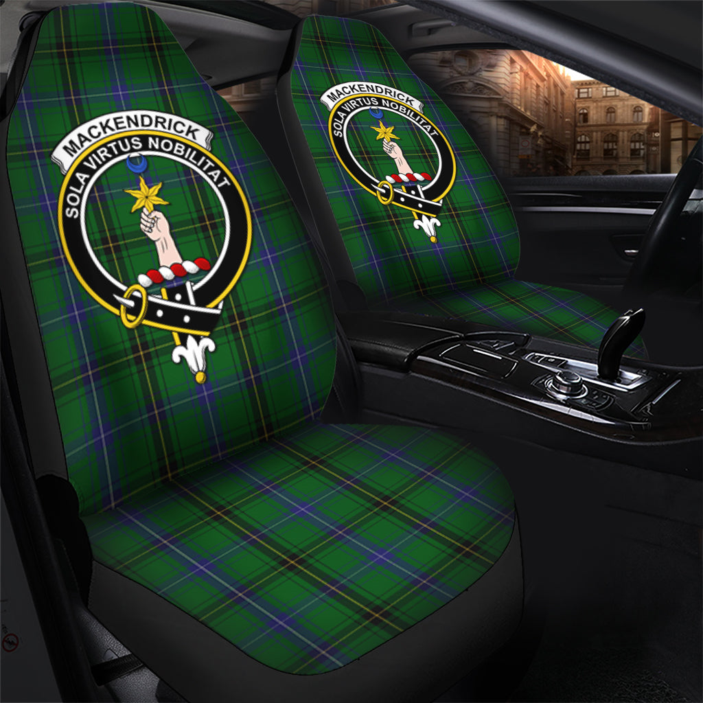 MacKendrick (McKendrick) Tartan Car Seat Cover with Family Crest - Tartan Vibes Clothing