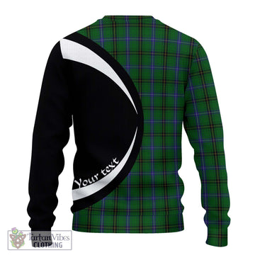 MacKendrick (McKendrick) Tartan Ugly Sweater with Family Crest Circle Style - Tartan Vibes Clothing