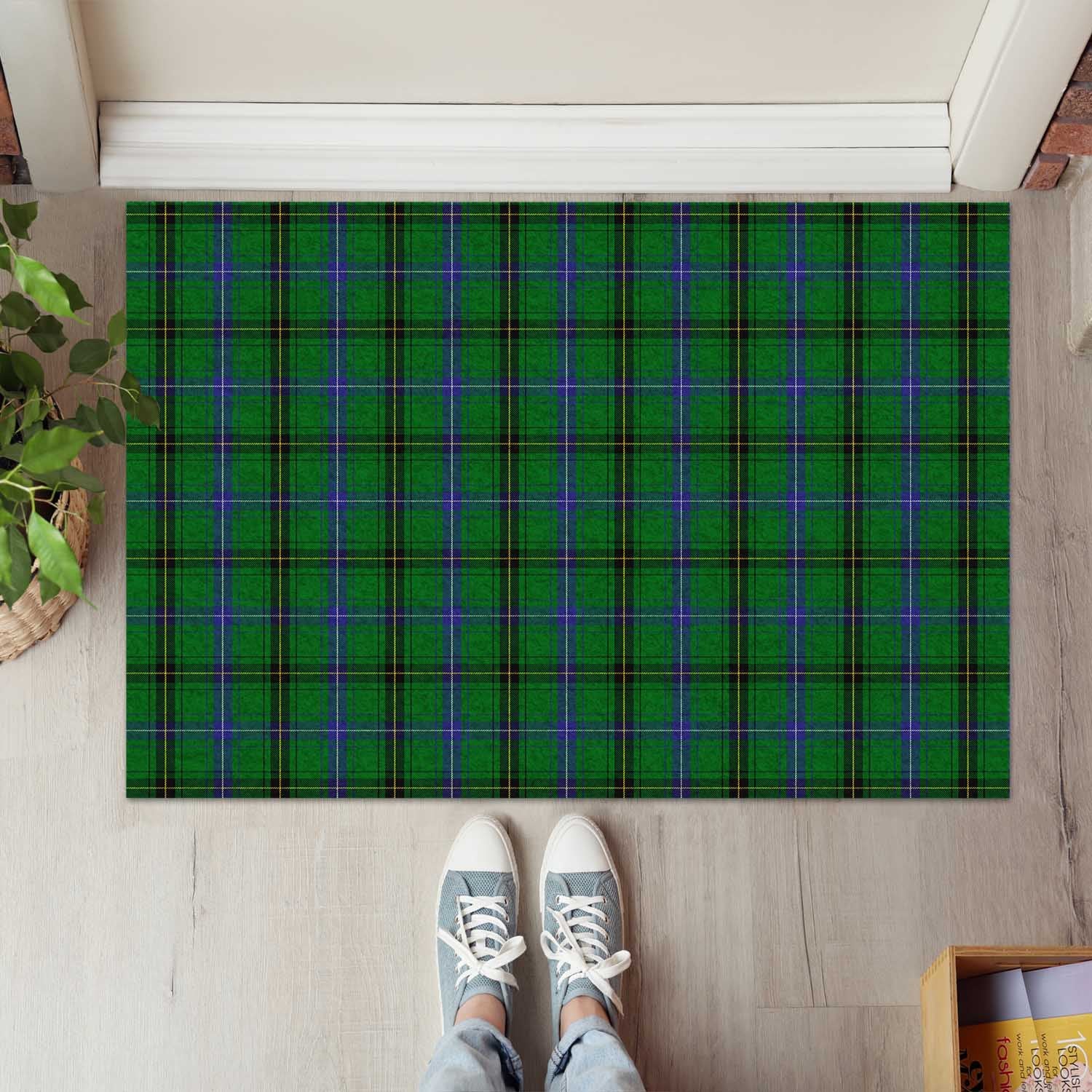MacKendrick (McKendrick) Tartan Rubber Doormat - Tartan Vibes Clothing